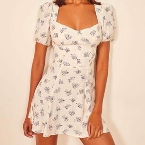 Reformation Floral Clancie Dress in Teresa